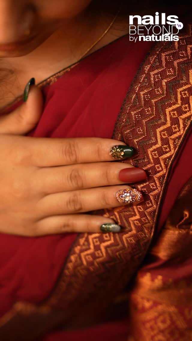 Celebrate new beginnings with grace, joy, and nails that complete the look Warm Vishu wishes from Nails N Beyond ...