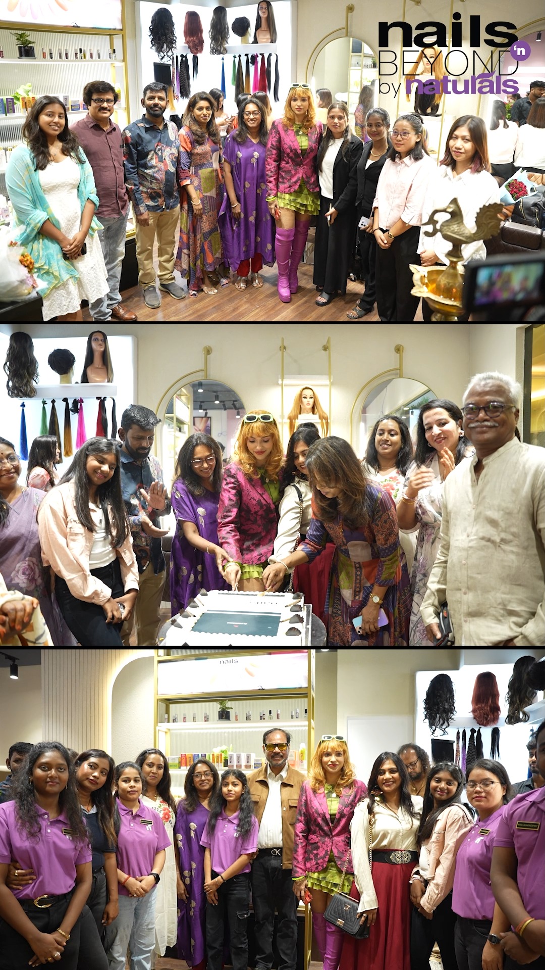  What an unforgettable beginning The grand launch of Nails N Beyond by Naturals Da Extensionzz was filled with gla...