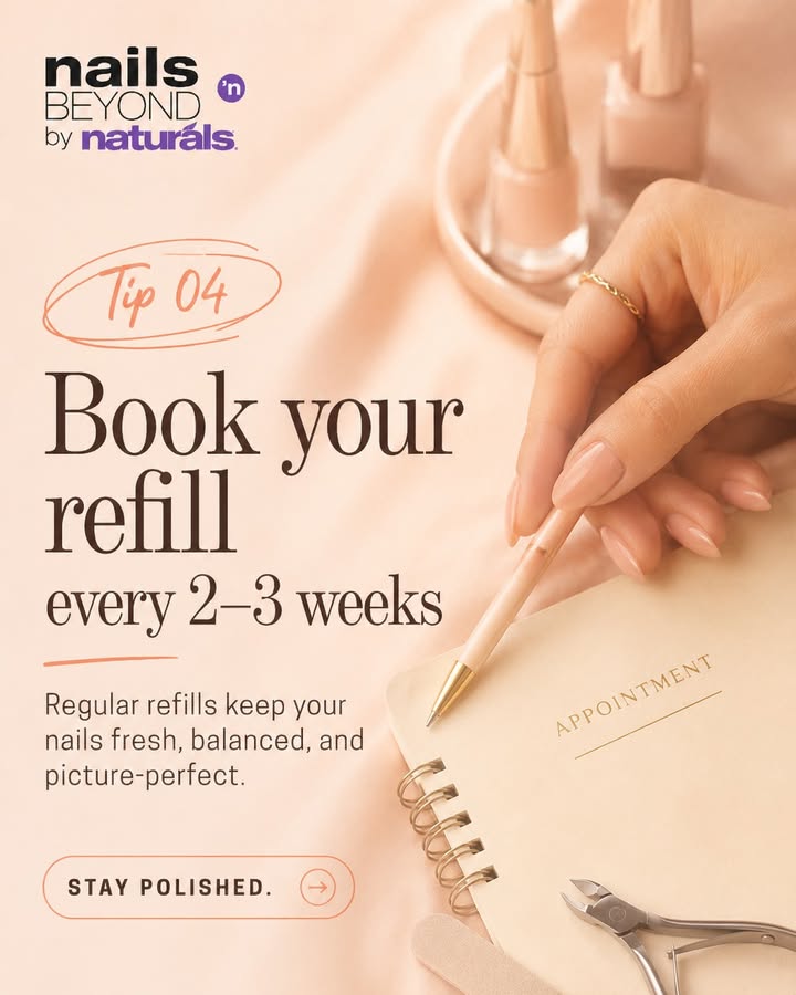 Fresh nails deserve the right aftercare A little daily care can keep your manicure looking clean, glossy and beautif...