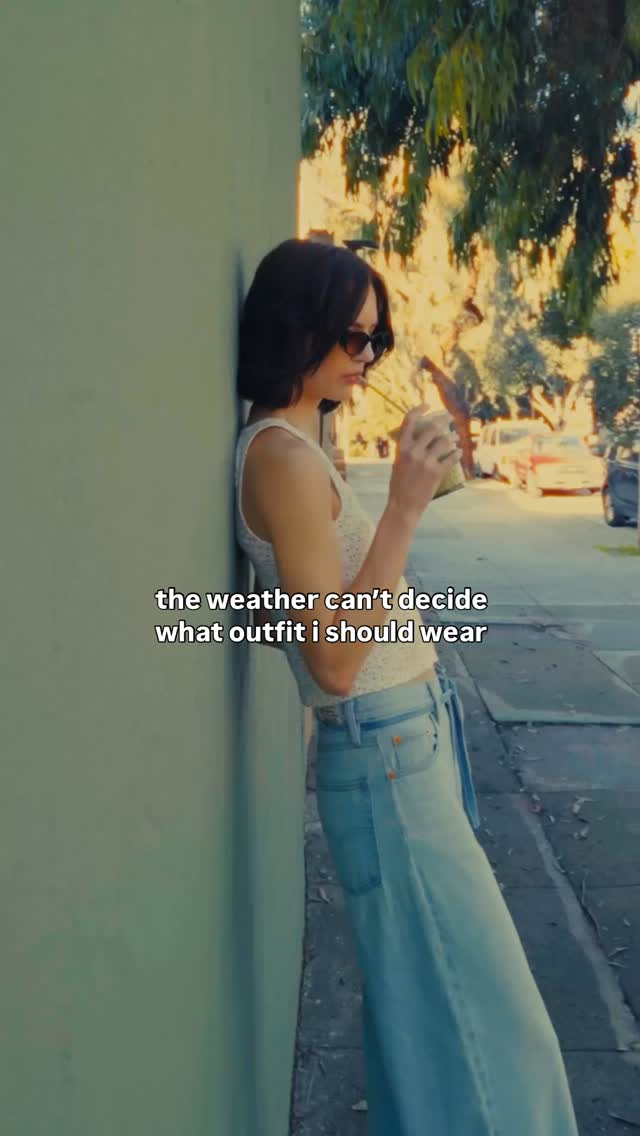 The weathers confused. Good thing your outfit wont be.