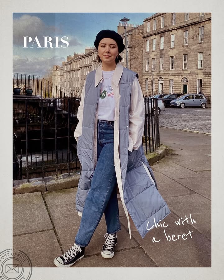 Proof that denim looks better with a view.
