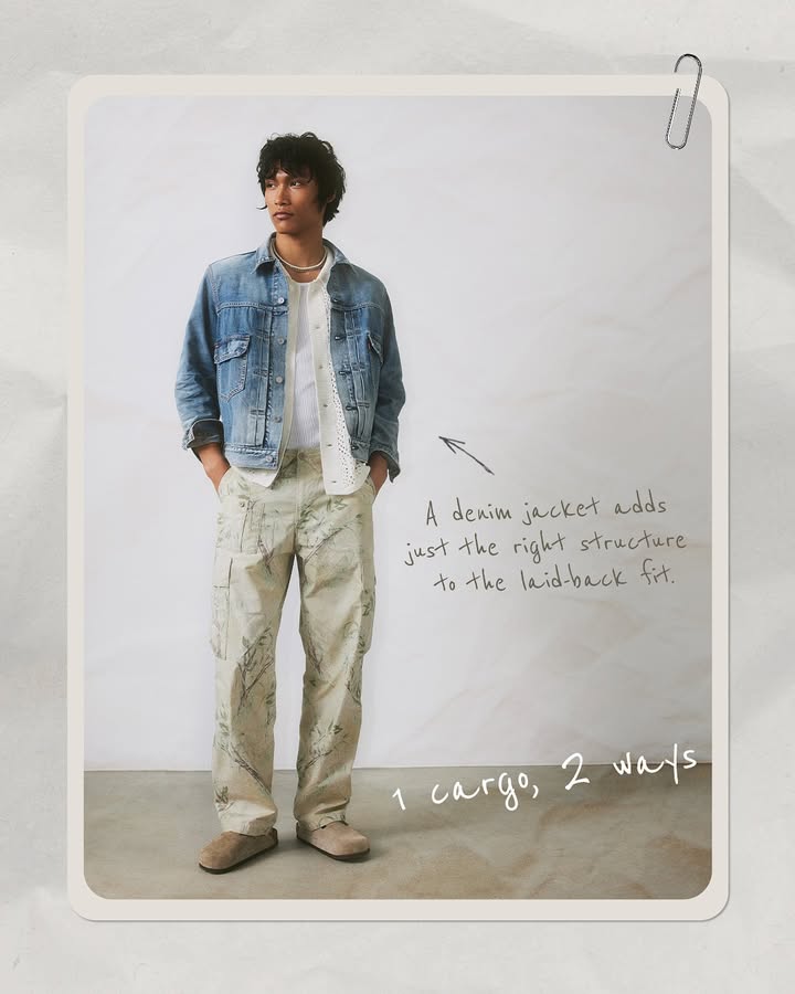 Fit of the Month energy structured or slouchy, this cargo knows how to do it all.