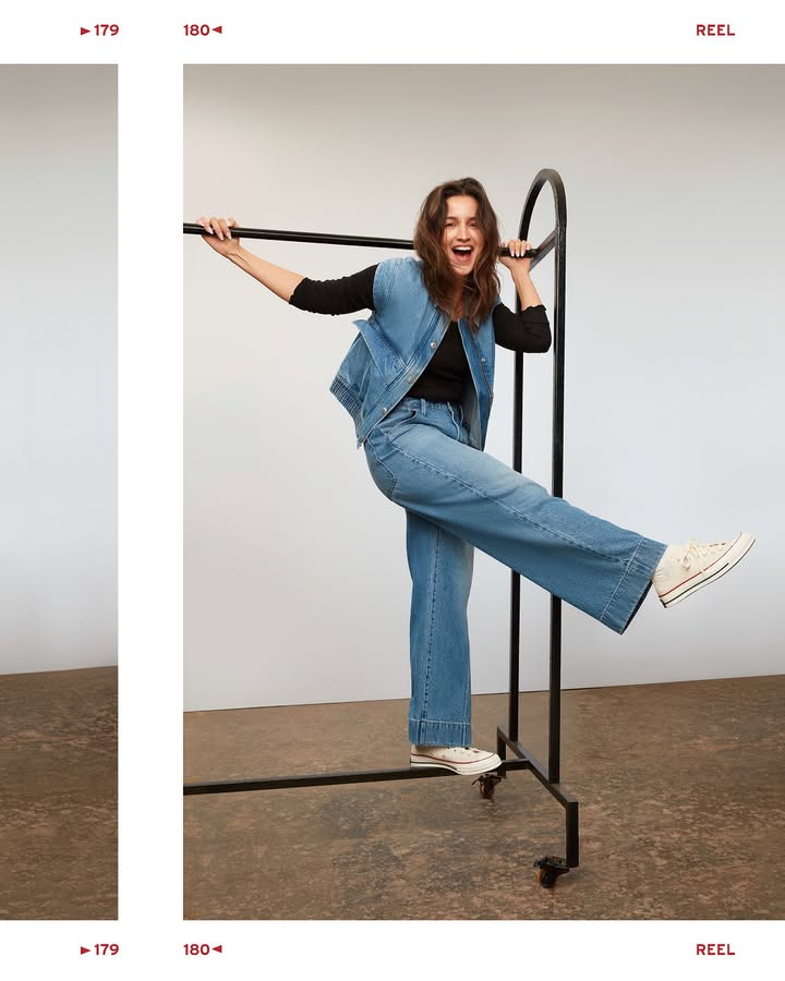 Straight up iconic. aliaabhatt in XL Straight. Shop now on levi.in or in store.