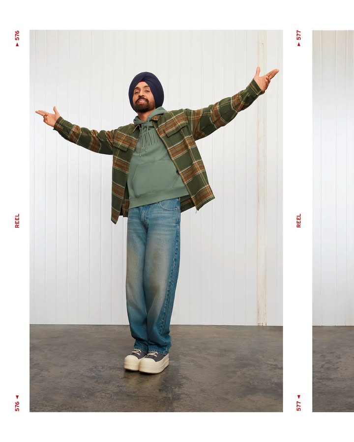 Built in chill for days that dont need structure. Our 578 jeans is all diljitdosanjh needs