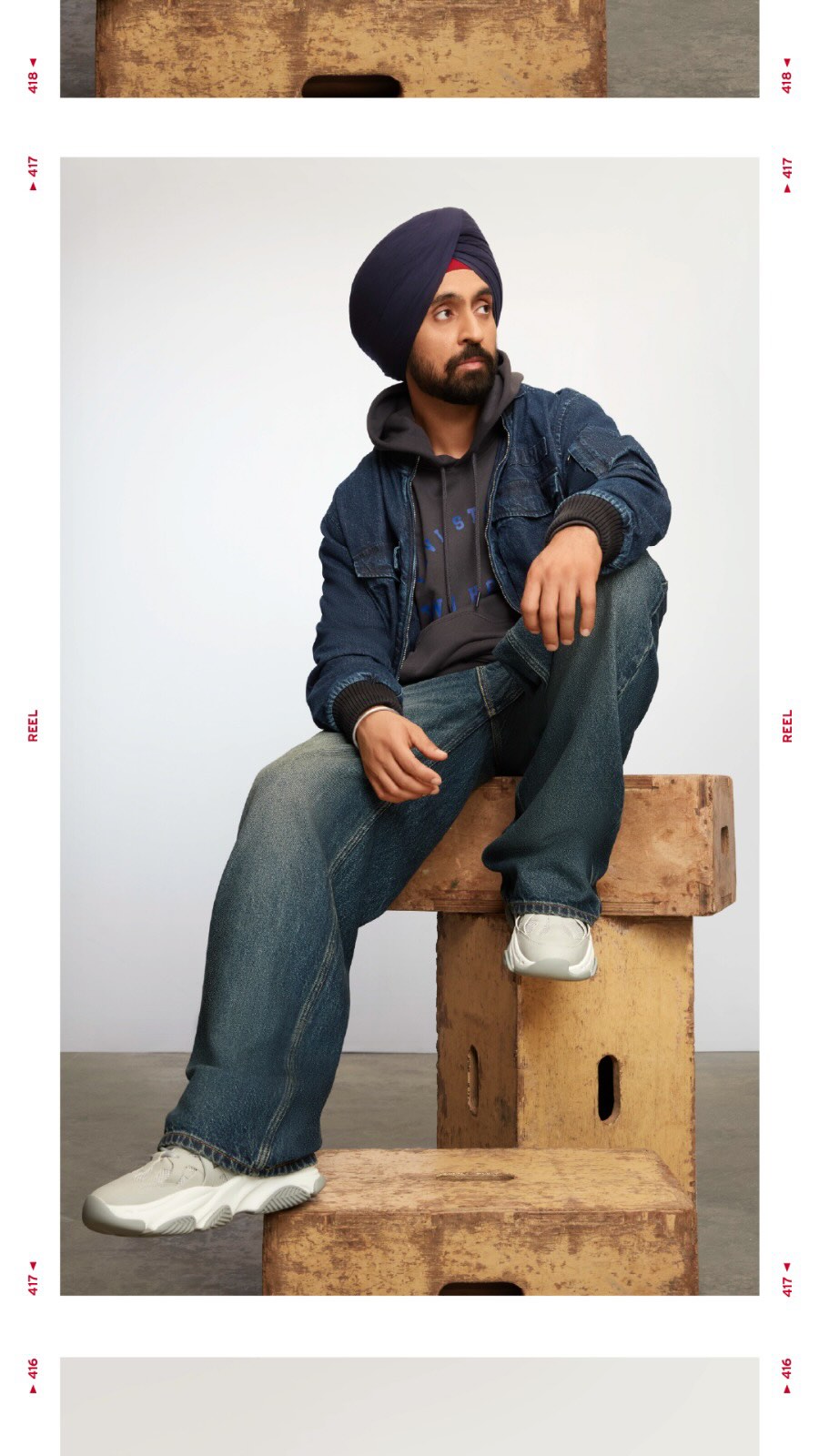 All ease, all energy. diljitdosanjh in Levis Baggy fits. Shop now on levi.in or in stores.