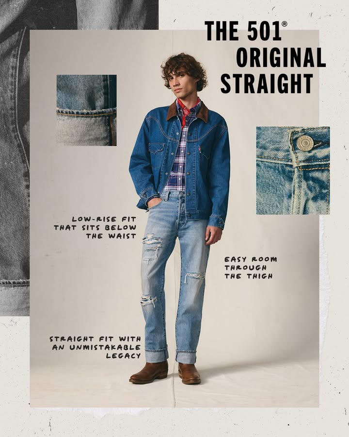 The straight fit that never took a day off from being iconic.