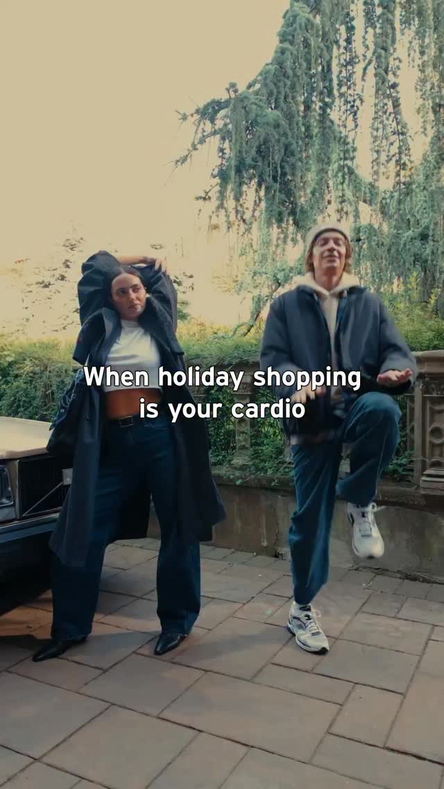 Proof that holiday spirit counts as exercise.