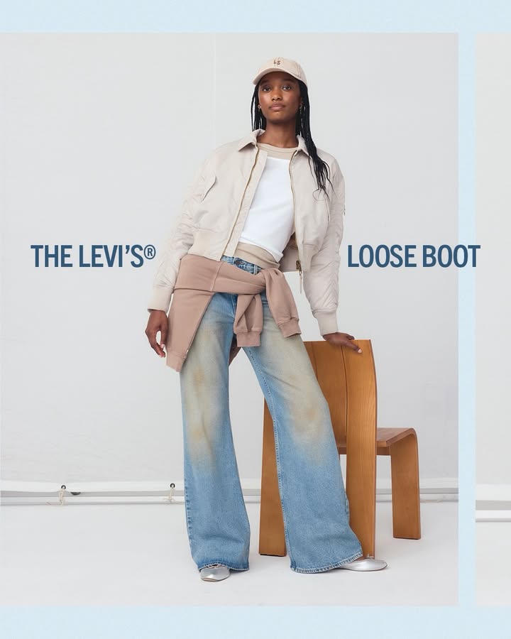 One for the relaxed denim fans. The Levis Loose Boot.