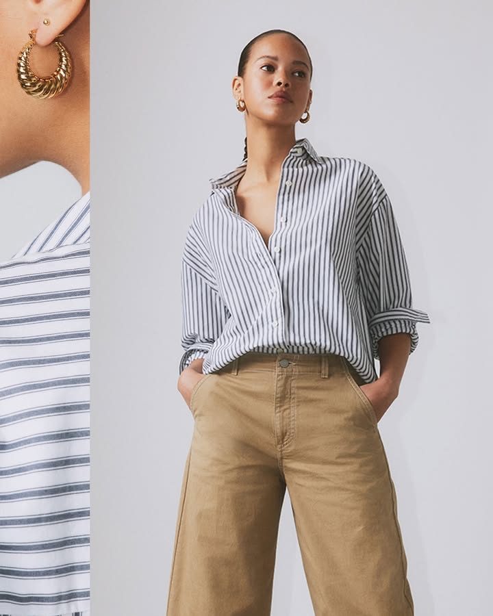 Striped shirts just get it right.