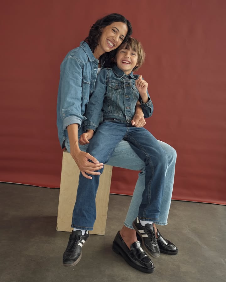 Good denim runs in the family. Happy mothers day 