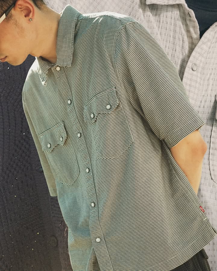 Sun faded colours, lighter fabrics, easy shirts