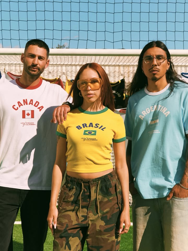 For match day and every day in between. The Levis Country Ringer Tees are available now on Levi.in