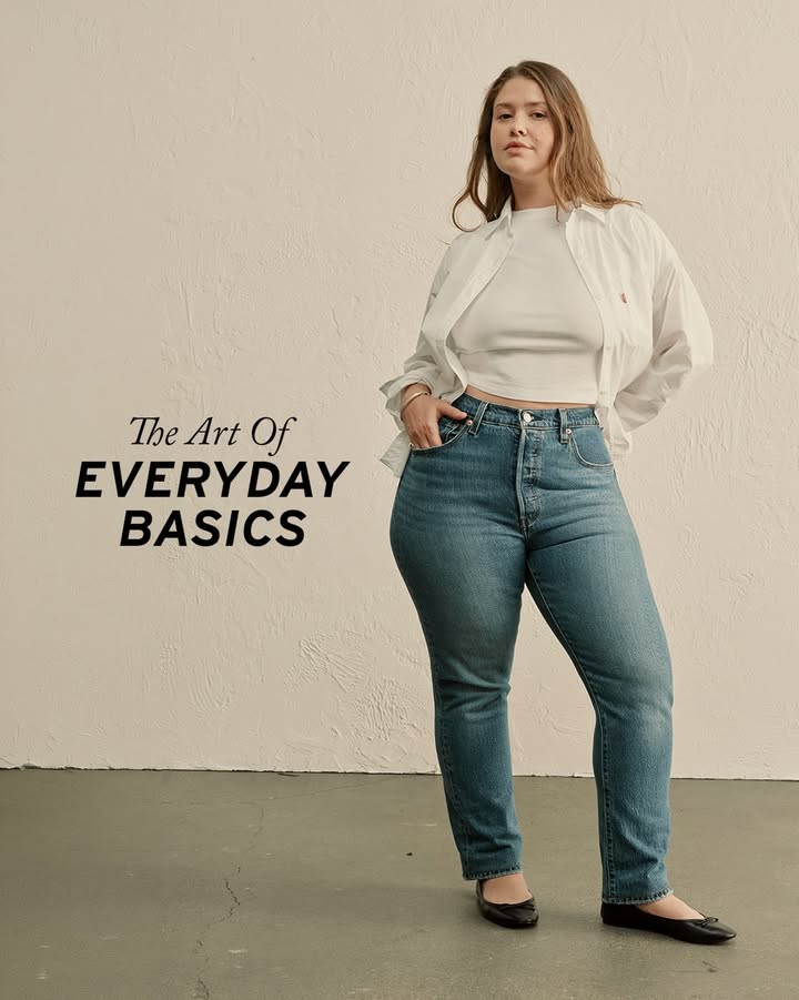 The best outfits dont need much. Just the right basics, styled well with the 501 Original.
