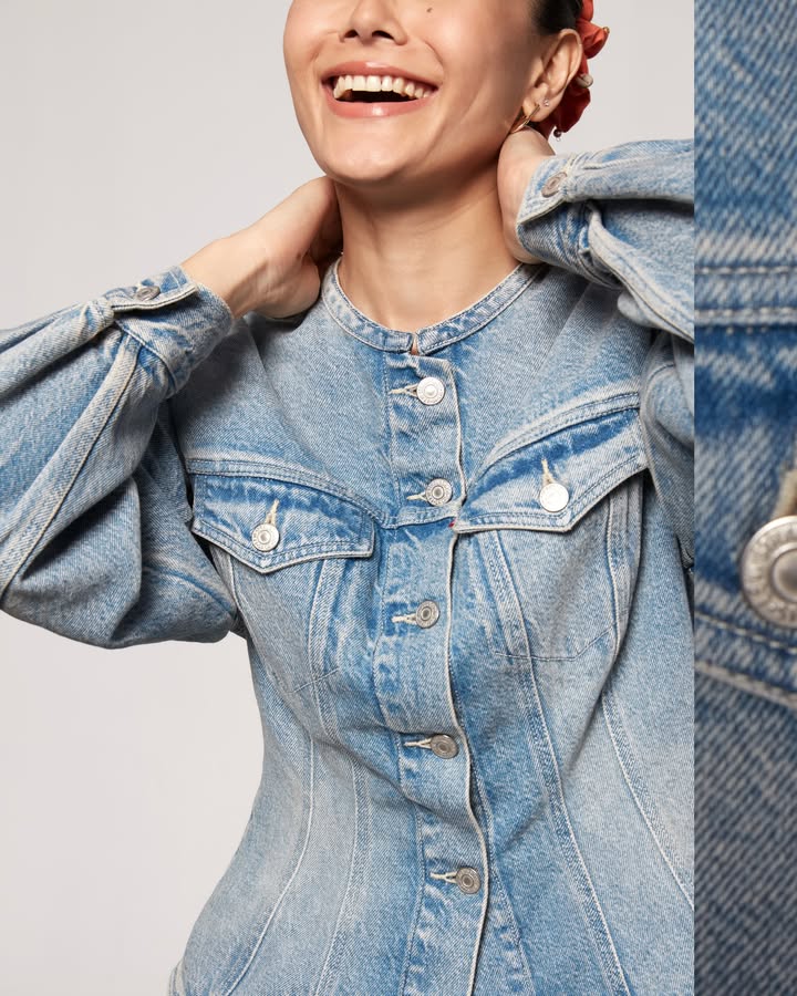 Double the denim. Shop the Cinch Trucker Jacket and Barrel jeans on Levi.in