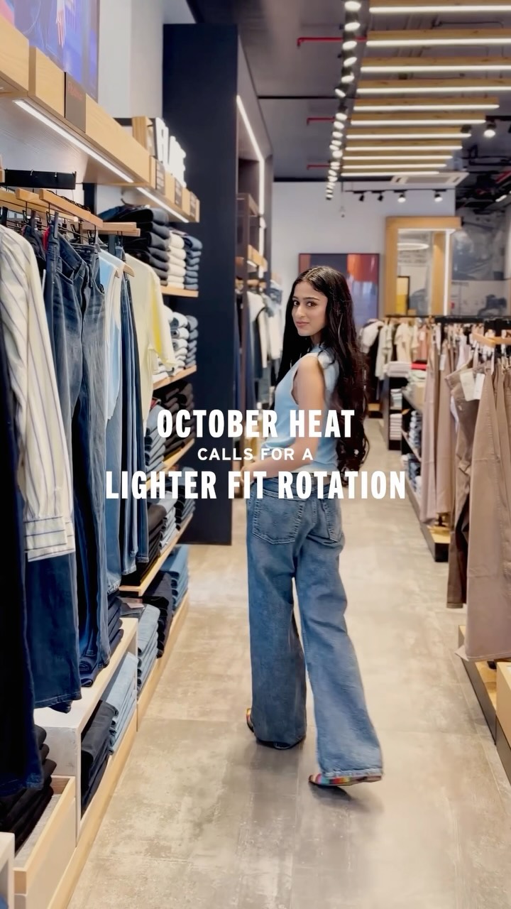 October heat calls for a lighter fit rotation.