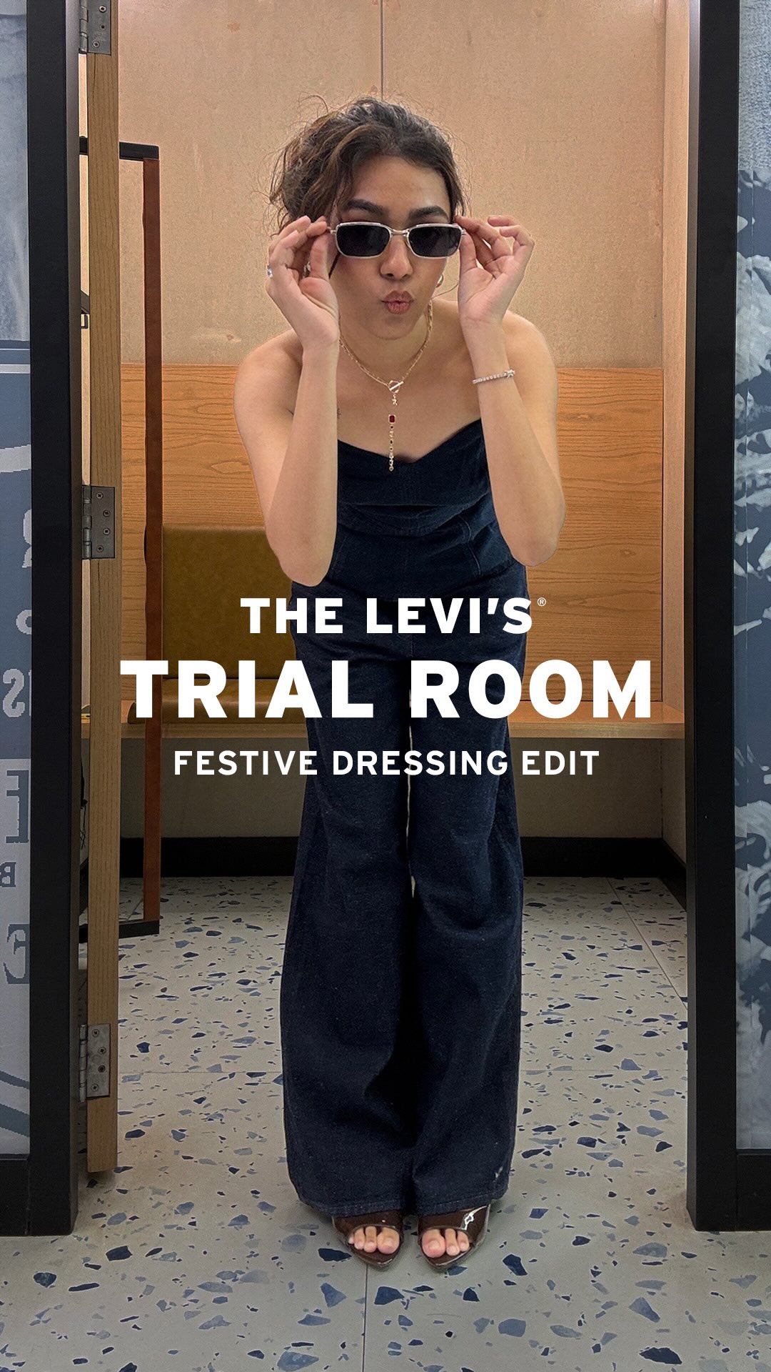 Festive plans are filling up. So are the statement denim looks.