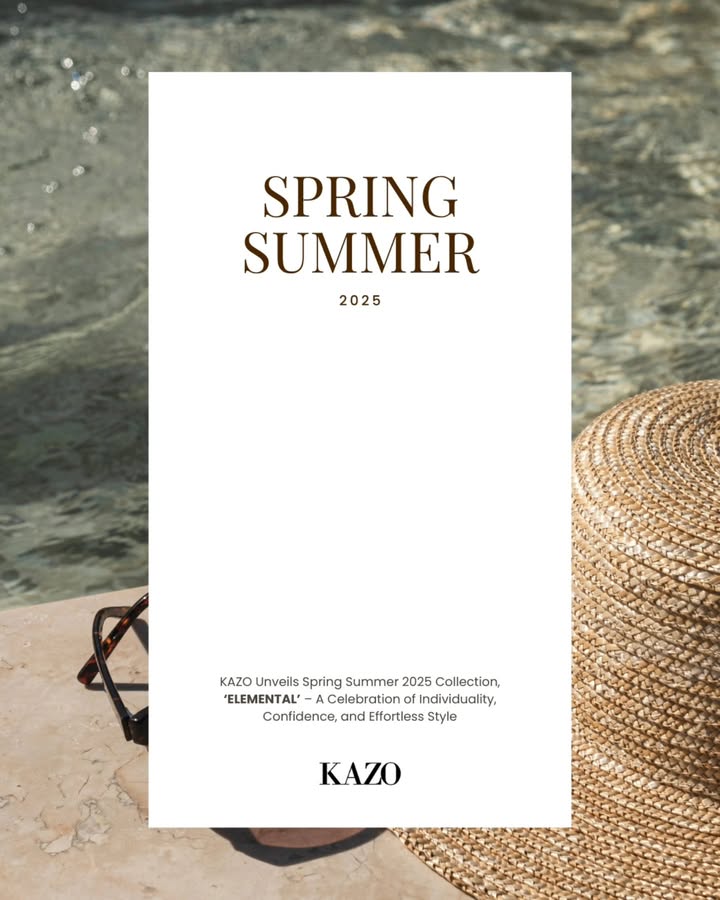 Introducing ELEMENTAL KAZO Spring Summer 2025 Collection For the bold, confident, and unapologetically YOU, ELEMENTAL...