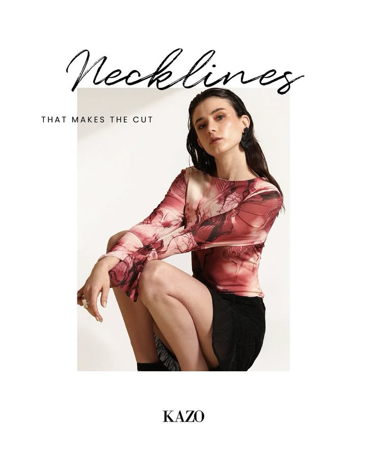 The right neckline can make all the difference Explore our collection and discover your new favorite style.