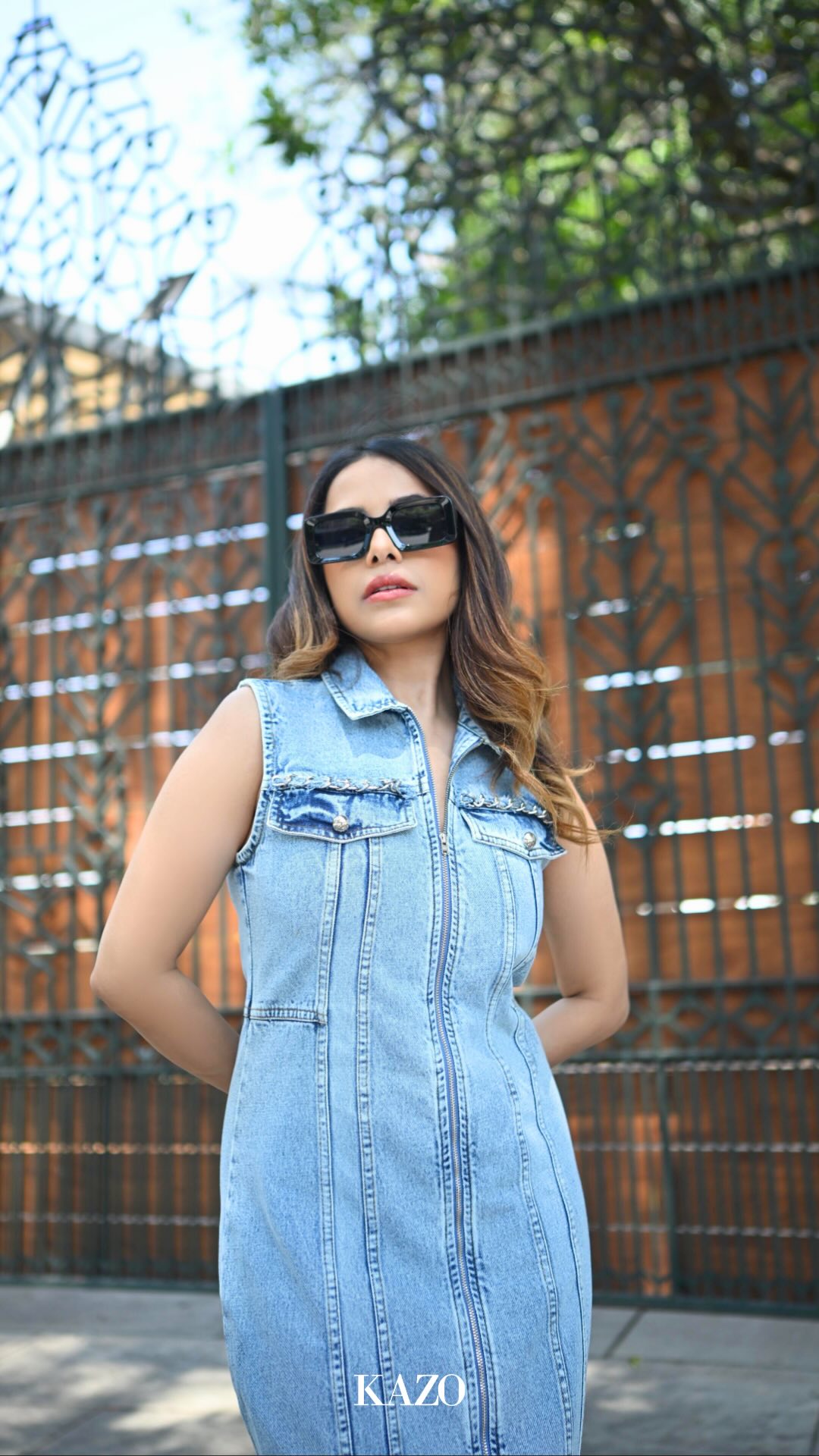 A cult classic that never goes out of style brings her edge to KAZOs first ever denim drop