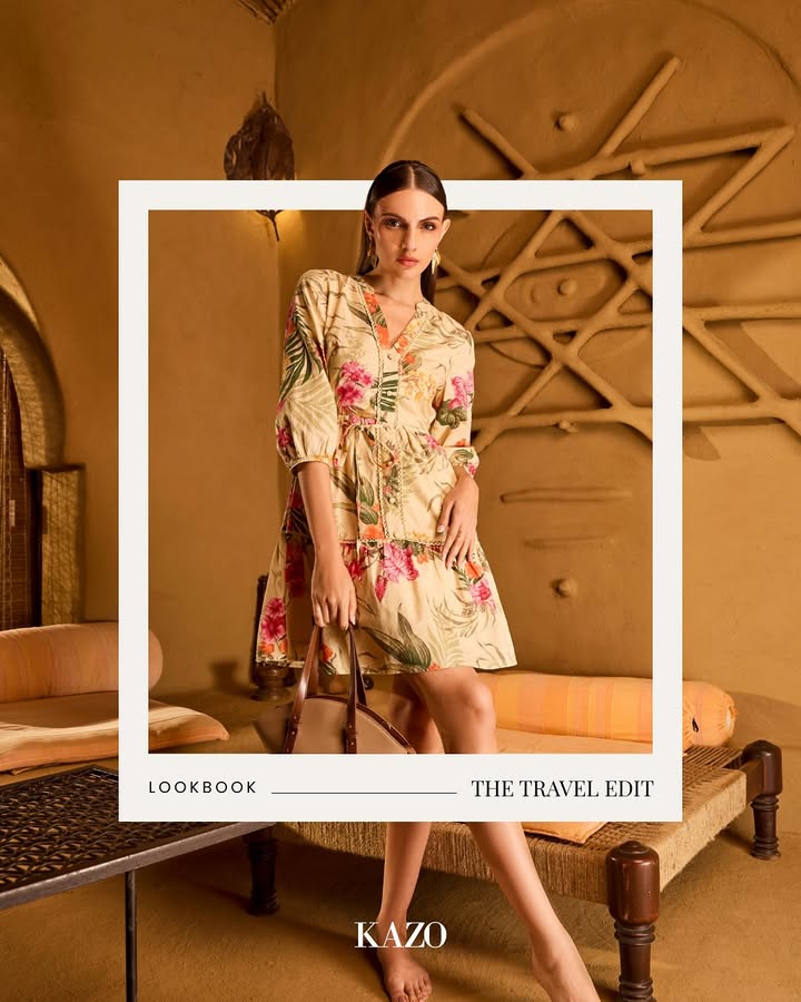 Wander in style with KAZO From breezy co ords to statement dresses, discover travel ready looks that turn every destination...