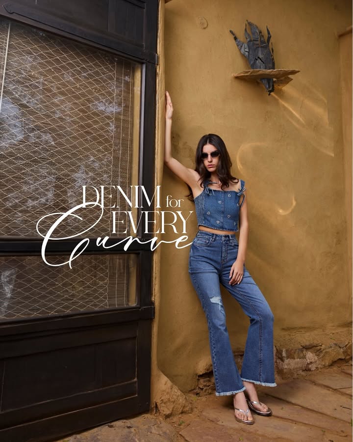 Denim that celebrates every shape of you. Designed to flatter, made to move your perfect fit is waiting