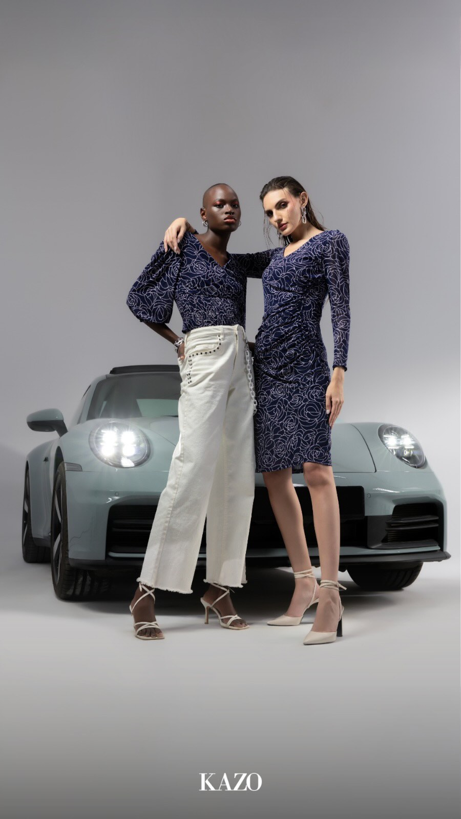 Own the spotlight, sparkle in every step Turn heads this season in statement glam where drama meets elegance, and every...