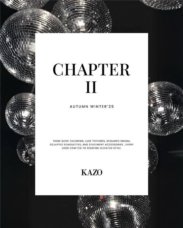 Chapter 2 of Her Season is launching soon Think sleek tailoring, luxe textures, sequined drama, sculpted silhouettes ...