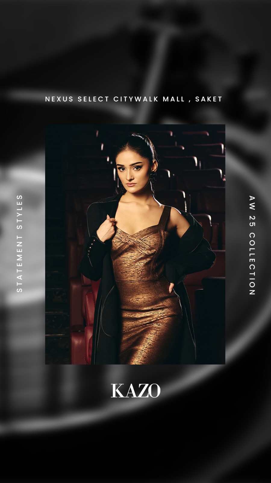  manikavishwakarma steps into the spotlight From refined silhouettes to statement accessories, a glimpse of KAZOs newes...