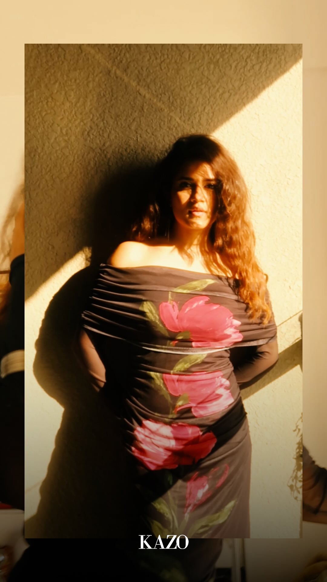  nnandinisharma styles KAZO for the season effortless, elevated, and ready to escape