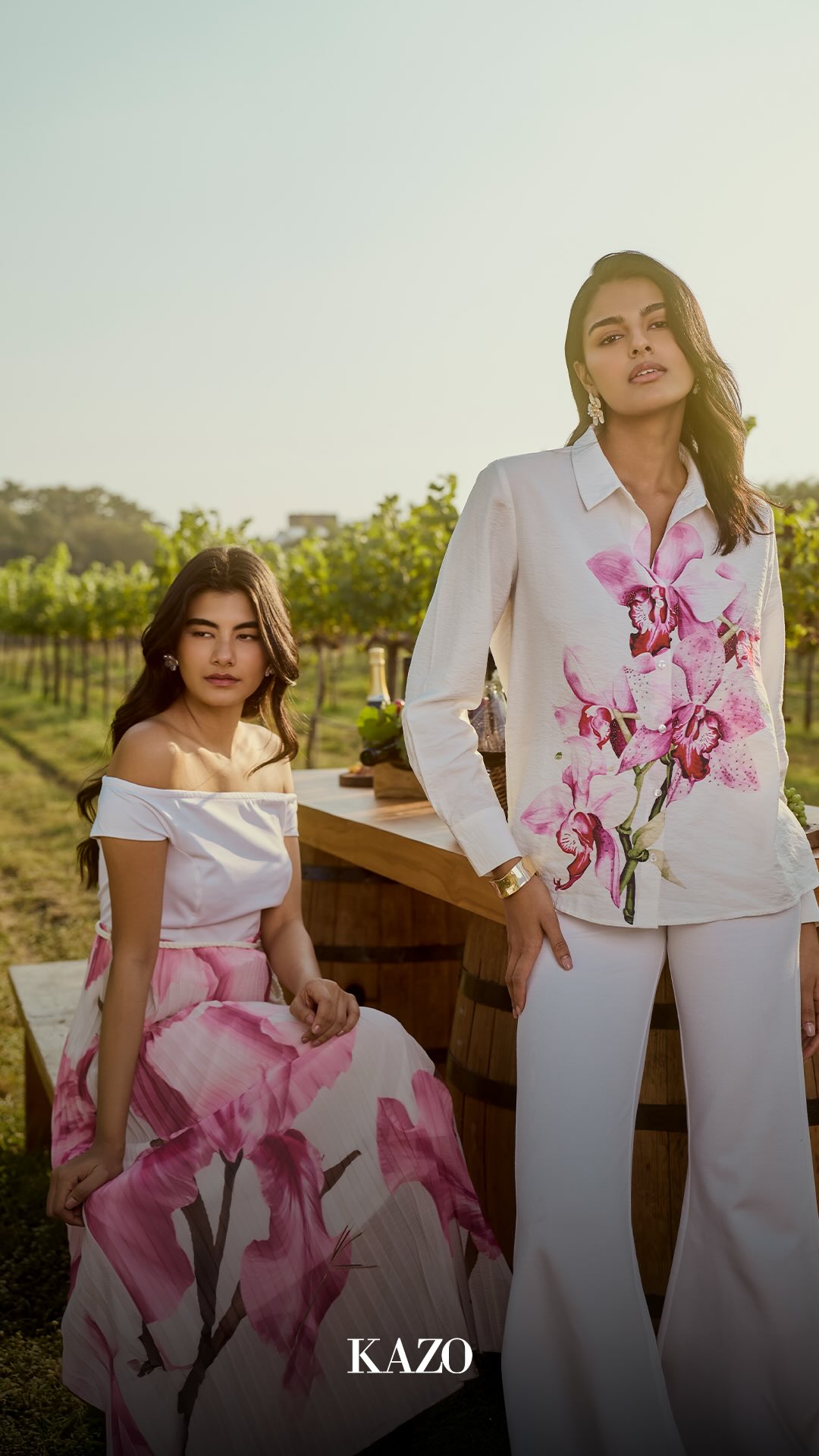 Where romance meets runway and style speaks in every hue Tap on the link in bio to shop now kazo kazodetails aseaso...