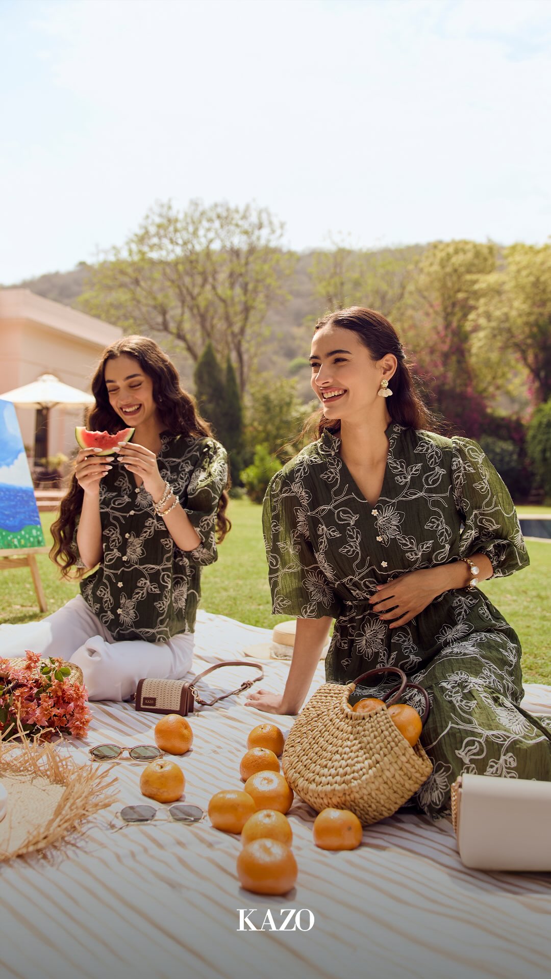 KAZO SS26 unfolds as a holiday escape, inspired by sun soaked days, relaxed getaways, and the calm rhythm of travel