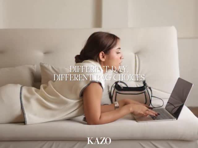 Different day, different bag choices with prabhleendahelay Which version of this are you KAZO KAZOWoman kazodetails