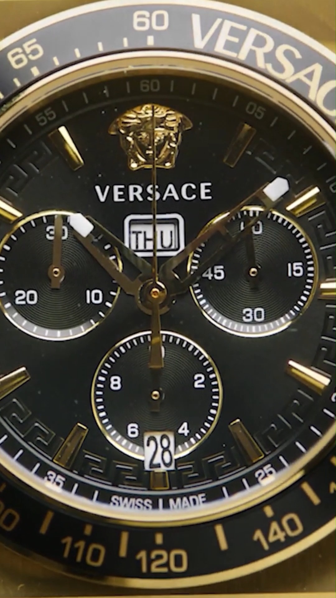 This isnt a watch. Its a plot twist. Versace watches, only at Just Watches