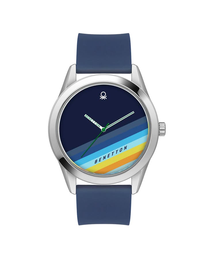 Match the sky. Beat the blues. United Colors of Benetton available at Just Watches