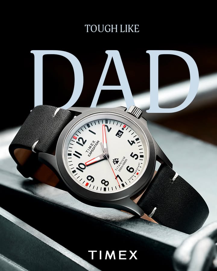He gave you his time. Now, gift him a Timex. Only at Just Watches this Fathers Day