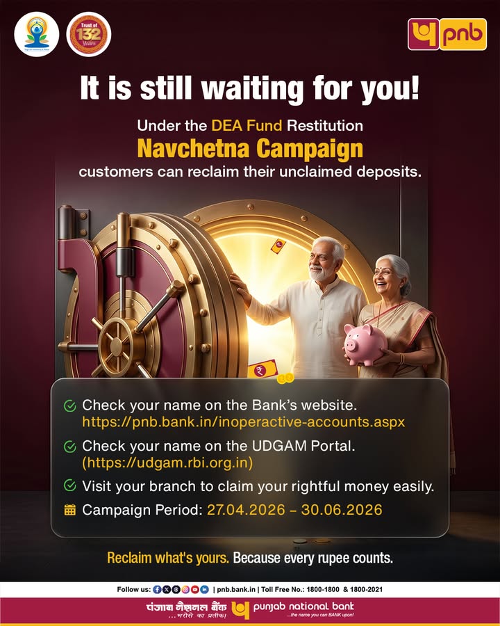 Your unclaimed deposit may still be waiting