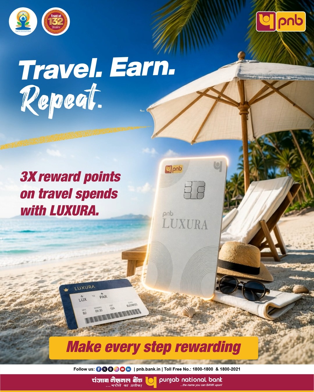 Enjoy great journeys with great rewards