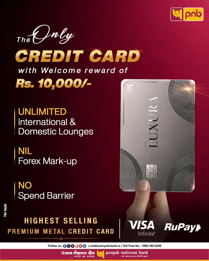 Your gateway to exclusive rewards and premium travel benefits. Apply for PNB Luxura Credit Card today at https apply