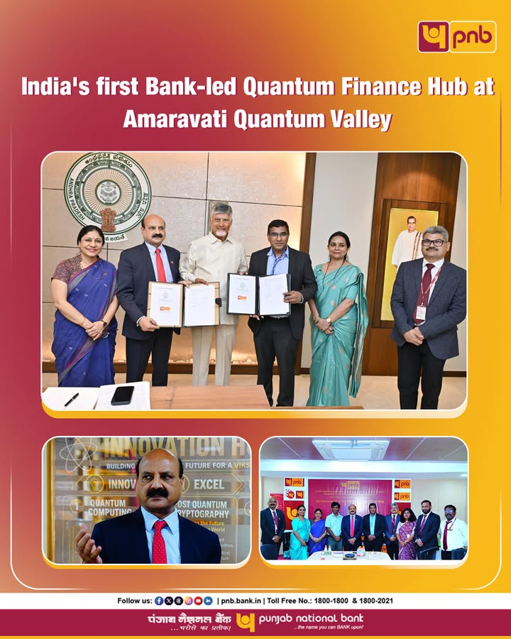 Punjab National Bank has signed a landmark MoU with the Government of Andhra Pradesh to establish India s first Bank led Qua...