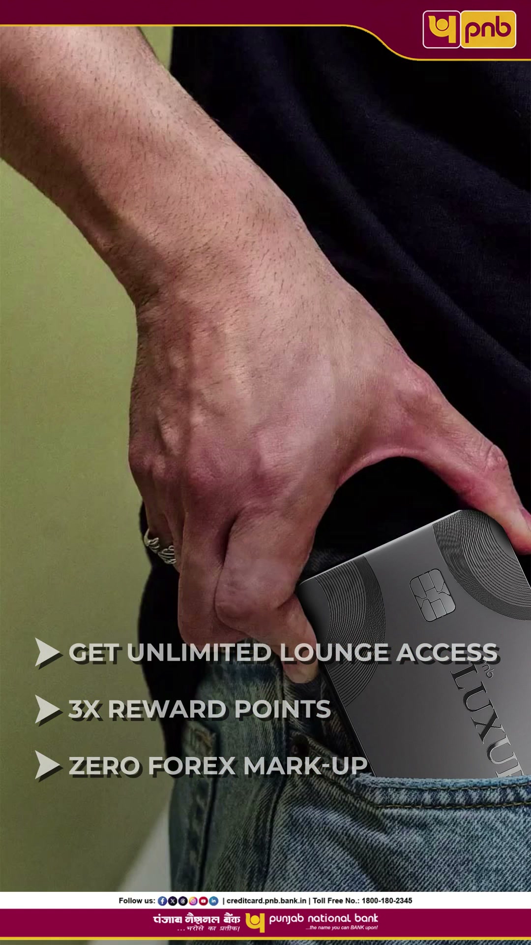 Every journey deserves a premium companion. Carry the PNB Luxura Metal Credit Card. Apply now https apply.creditcard