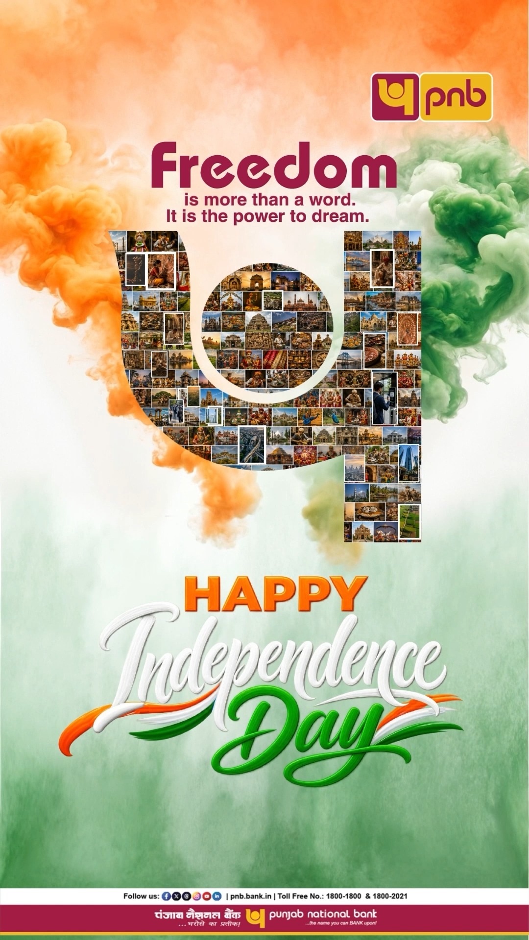 A nation built on dreams, strengthened by unity, and inspired by freedom