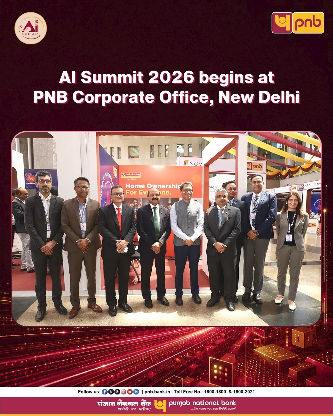  PNB AI Summit 2026 themed as Innovate, Integrate Elevate begins at Corporate Office, Dwarka, New Delhi, bringing toge...