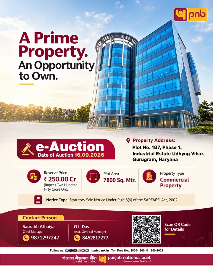 Explore a prime commercial property opportunity through PNBs e Auction