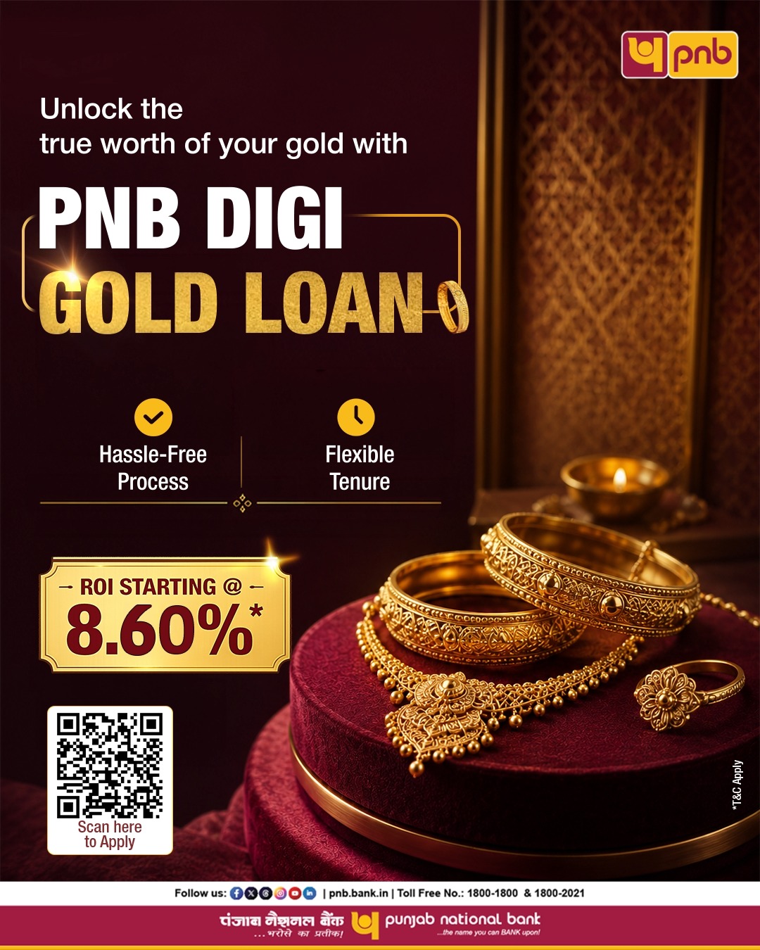 When dreams need a little support, let your gold help