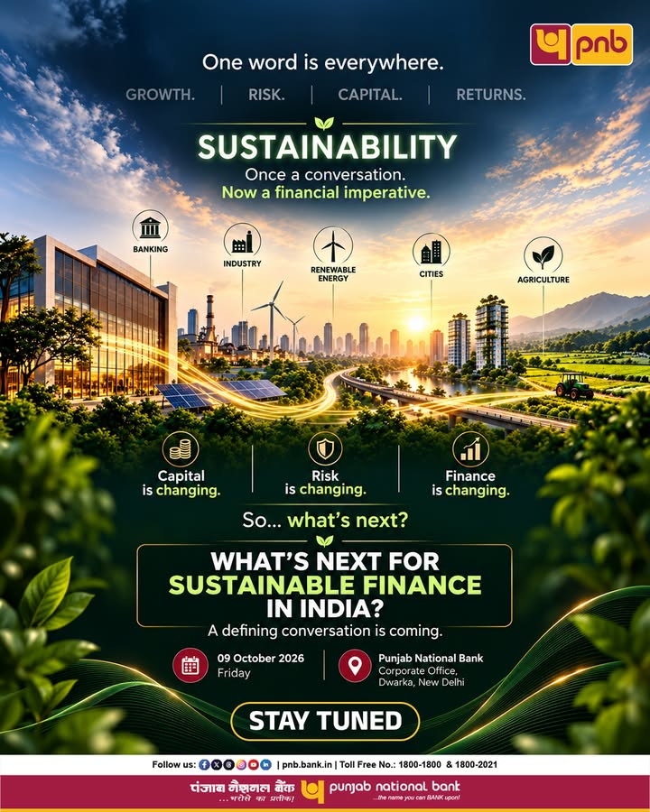 Finance is Changing. Sustainability is no longer a conversation at the sidelines of finance