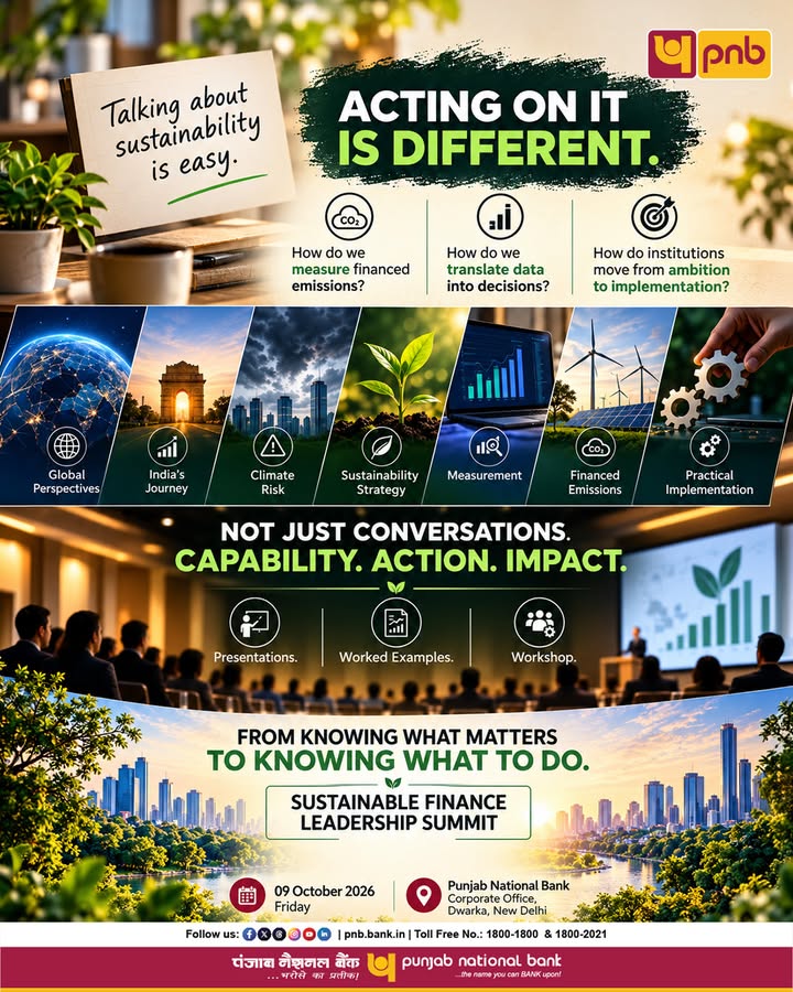From commitment to action that is where sustainable finance begins to make a real difference