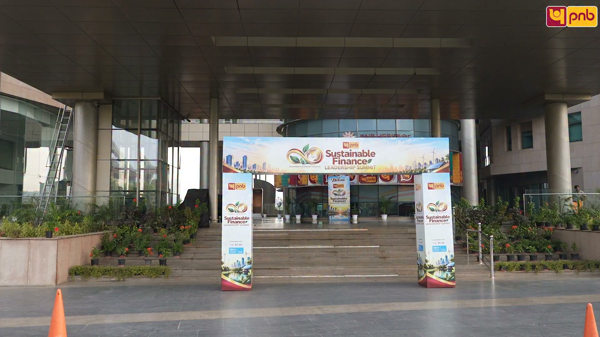 Punjab National Bank hosted the inaugural Sustainable Finance Leadership Summit 2026, alongside the 3rd PCAF India Accelerat...