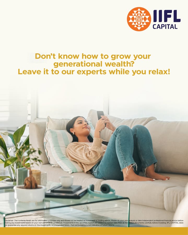 Make the most out of your generational wealth with expert advice from our portfolio managers IIFLCapital invest wealth Follow us for more updates Disclaimer https tinyurl.com IIFLCapital Make the most out of your generational wealth with expert advice from our portfolio managers IIFLCapital invest wealth ...