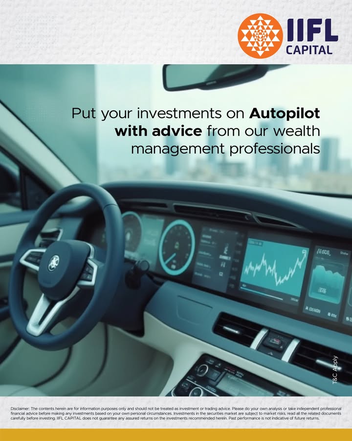 Looking to drive your investments Our portfolio managers guide you to grow your wealth smartly. IIFLCapital invest wealth PMS Follow us for more updates Disclaimer https tinyurl.com yrwyet7r Looking to drive your investments Our portfolio managers guide you to grow your wealth smartly