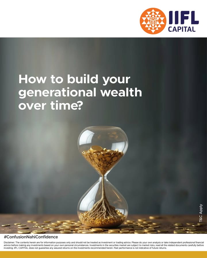 Here are some ways you can build your wealth for generations to come. IIFLCapital invest ConfusionNahiConfidence PMS Follow us for more updates Disclaimer https tinyurl.com 49xd3vns Here are some ways you can build your wealth for generations to come